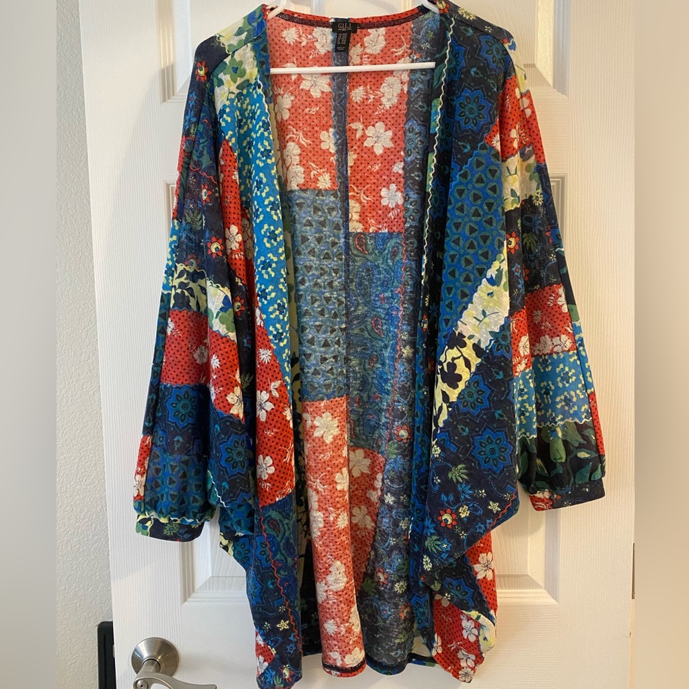 Cardigan or swimsuit cover up